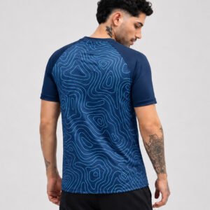 Color Print Sports T-Shirt